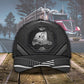 Metal Pattern Truck Driver Lifestyle Workwear Classic Cap For Outdoor Adventures Festivals And Casual Wear