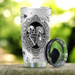 Skull Couple Love You Couple Gift 20 Oz Tumbler For Coffee Travel And Daily Drinks