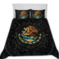 Mexican Aztec Dark Classic Bedding Cover For Southwestern Bedroom Decor