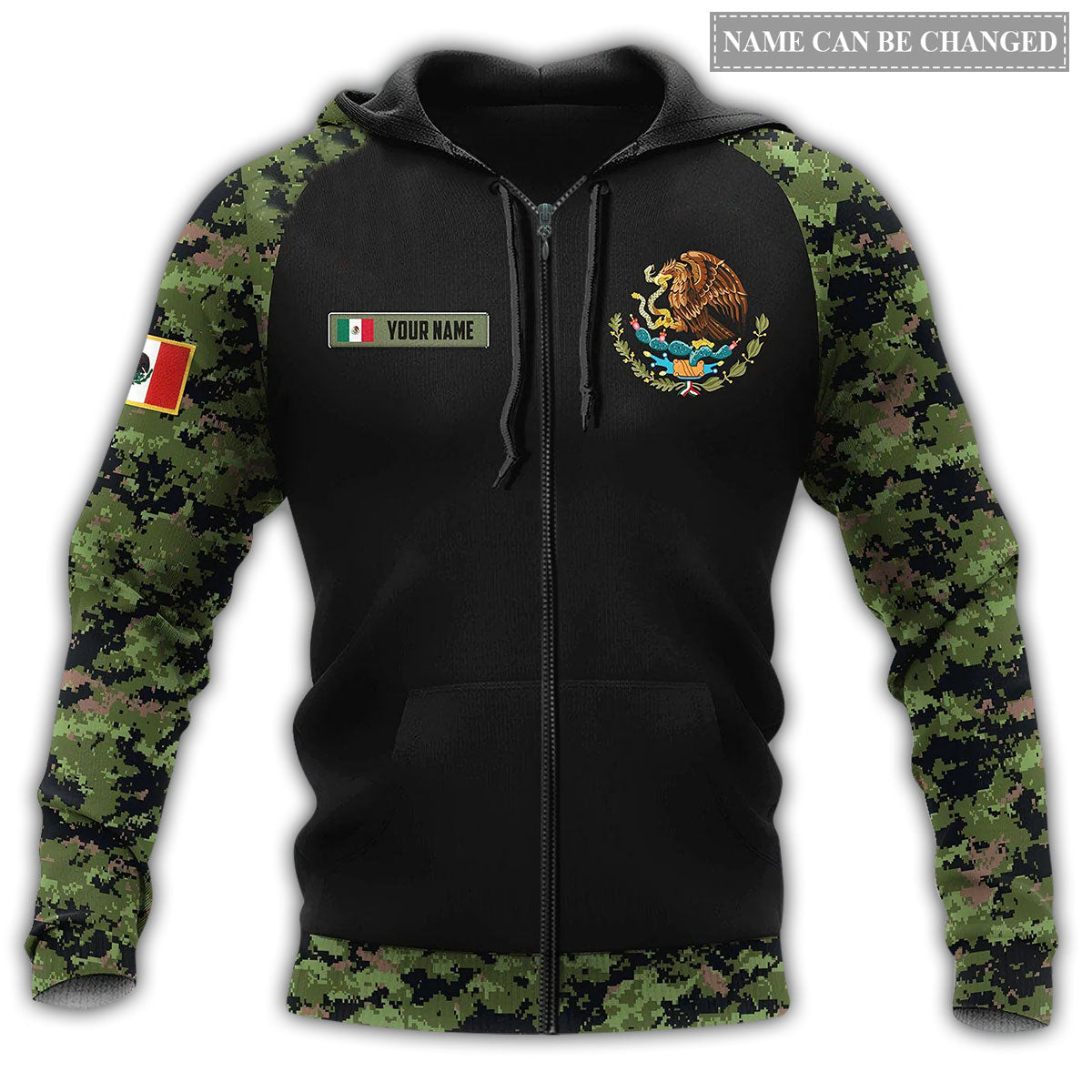 Black Mexico Symbol Personalized Hoodie For Weekend Trips Relaxed Outfits And Thoughtful Gifting