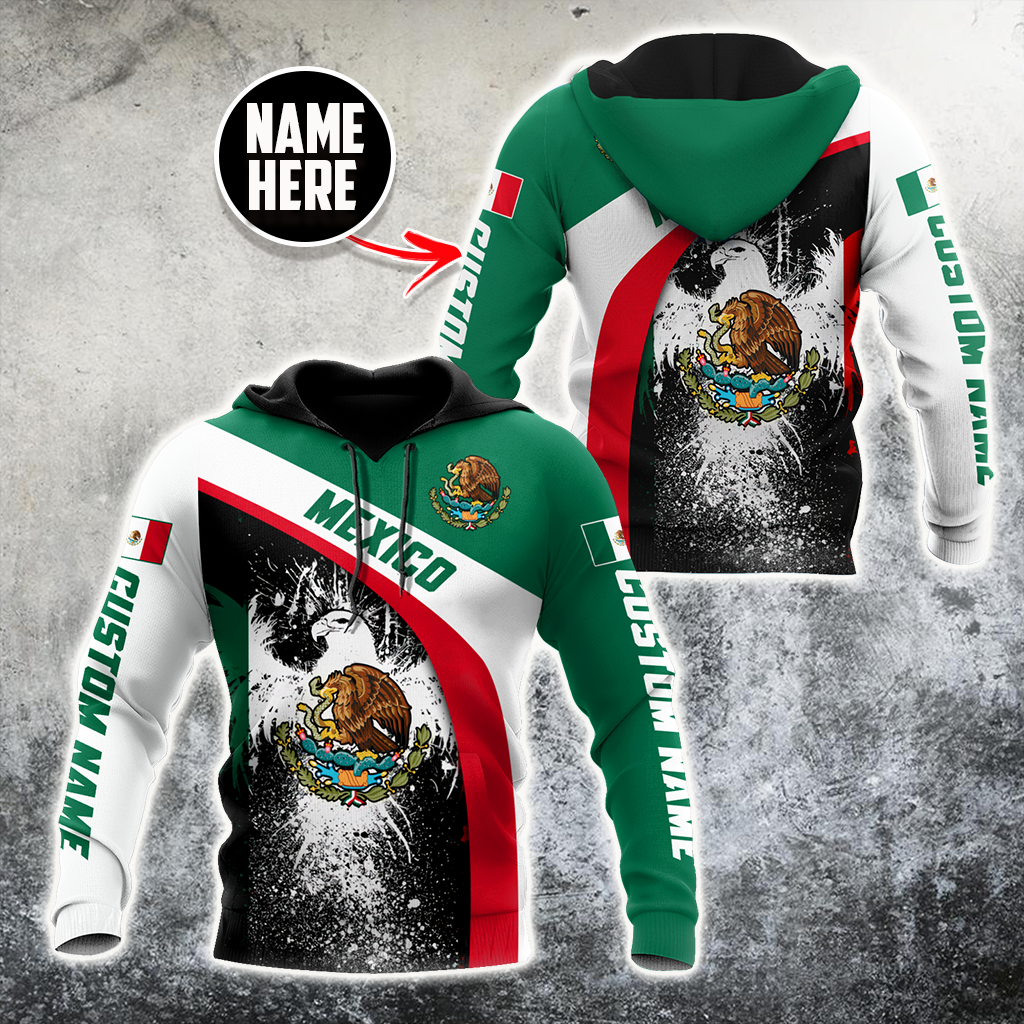 Mexico Symbol Love Personalized Hoodie For Everyday Wear Outdoor Adventures And Comfortable Style