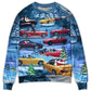 Compact Roadster Sports Car Enthusiast Sweater For Motorsport Fans Travel Parties And Relaxed Daily Outfits