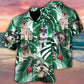 Tropical Miniature Schnauzer Hawaiian Shirt With Detailed Graphic For Coastal Adventures Summer Events And Everyday Comfort