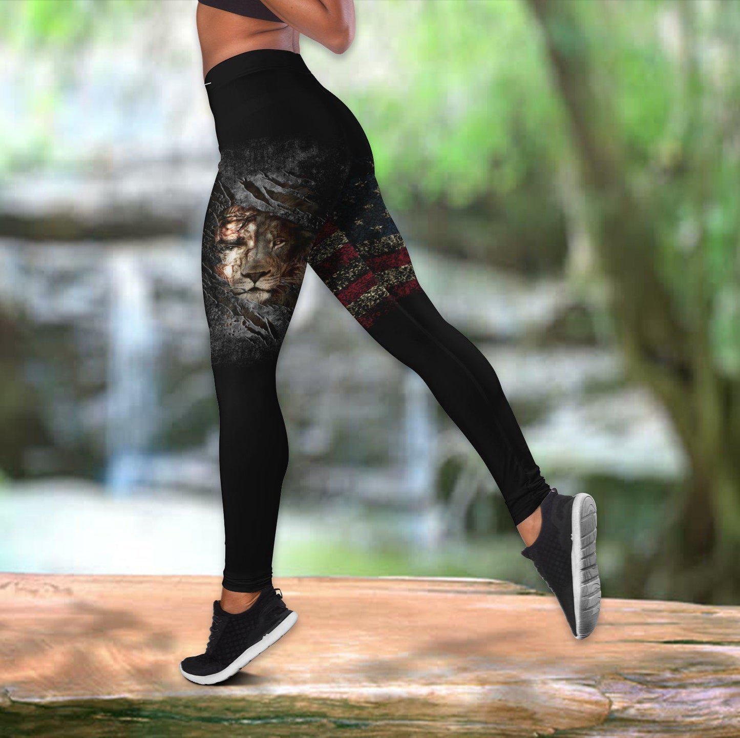 Lion Bless Today Hollow Tank Top For Yoga Workouts And Casual Wear