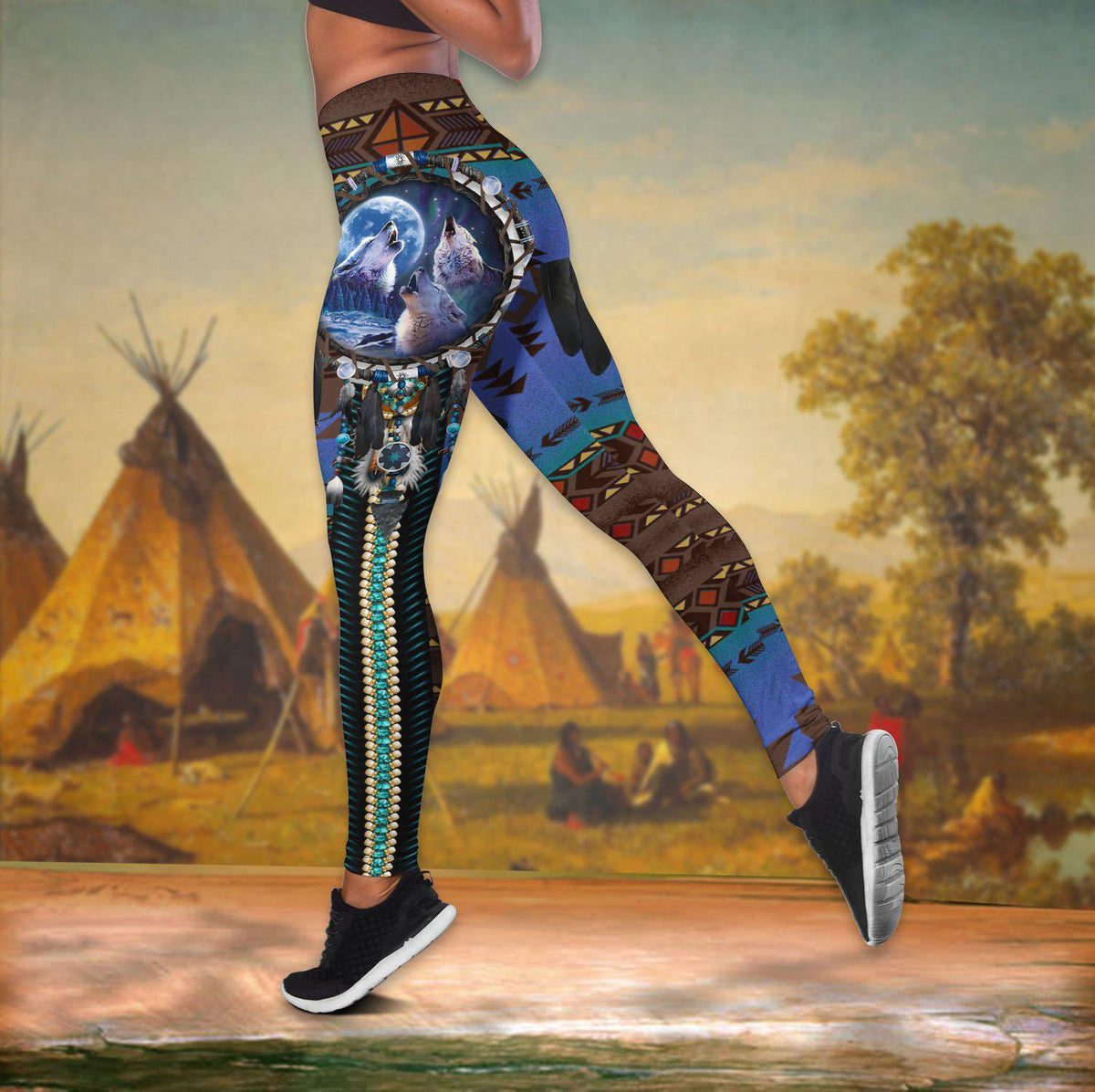 Native Peace Hollow Tank Top For Fitness Days And Summer Travel
