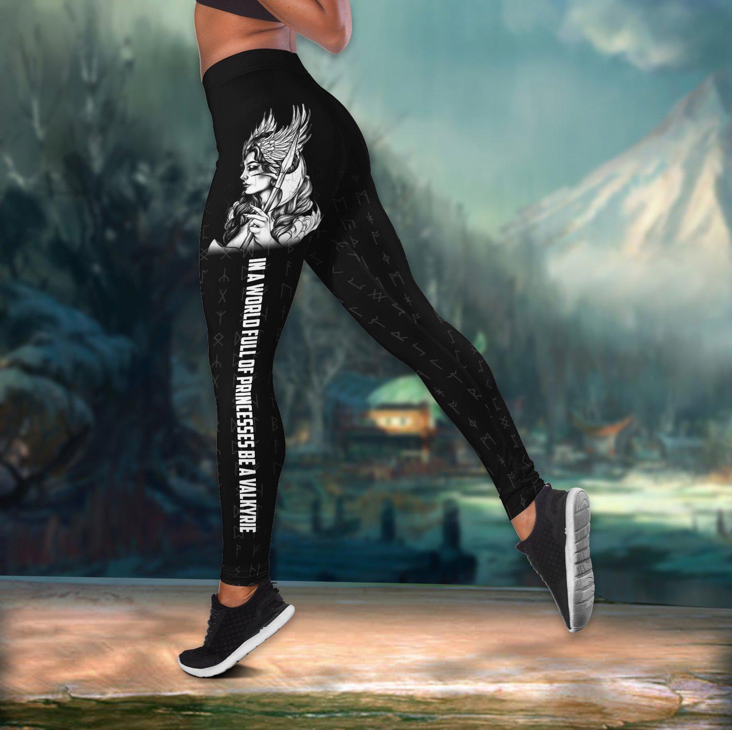 Viking Strength Hollow Tank Top For Fitness Days And Bold Weekend Wear