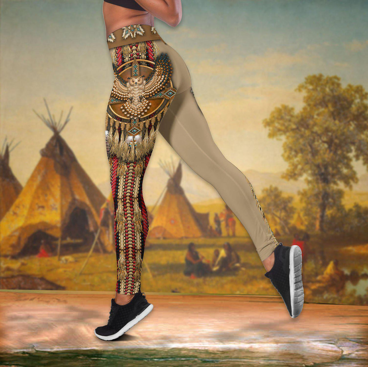 Native Peace Hollow Tank Top For Yoga Workouts And Festival Wear