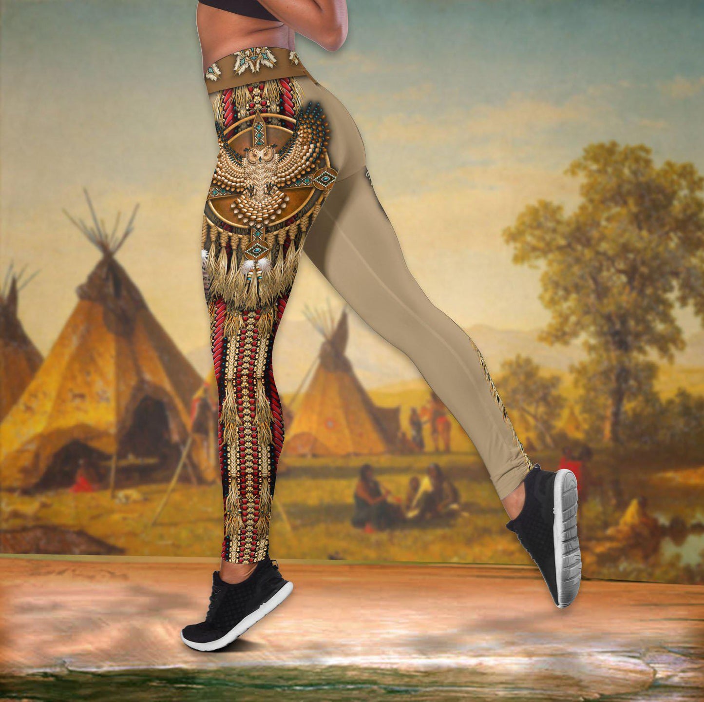 Native Peace Hollow Tank Top For Yoga Workouts And Festival Wear