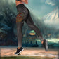 Viking Strength Hollow Tank Top For Studio Workouts And Confident Outfits