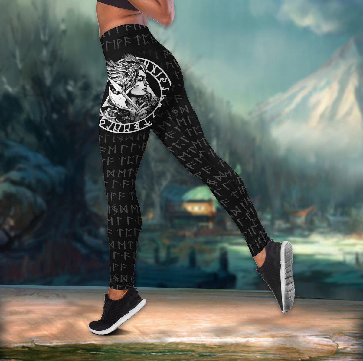 Viking Strength Hollow Tank Top For Workout Classes And Weekend Wear