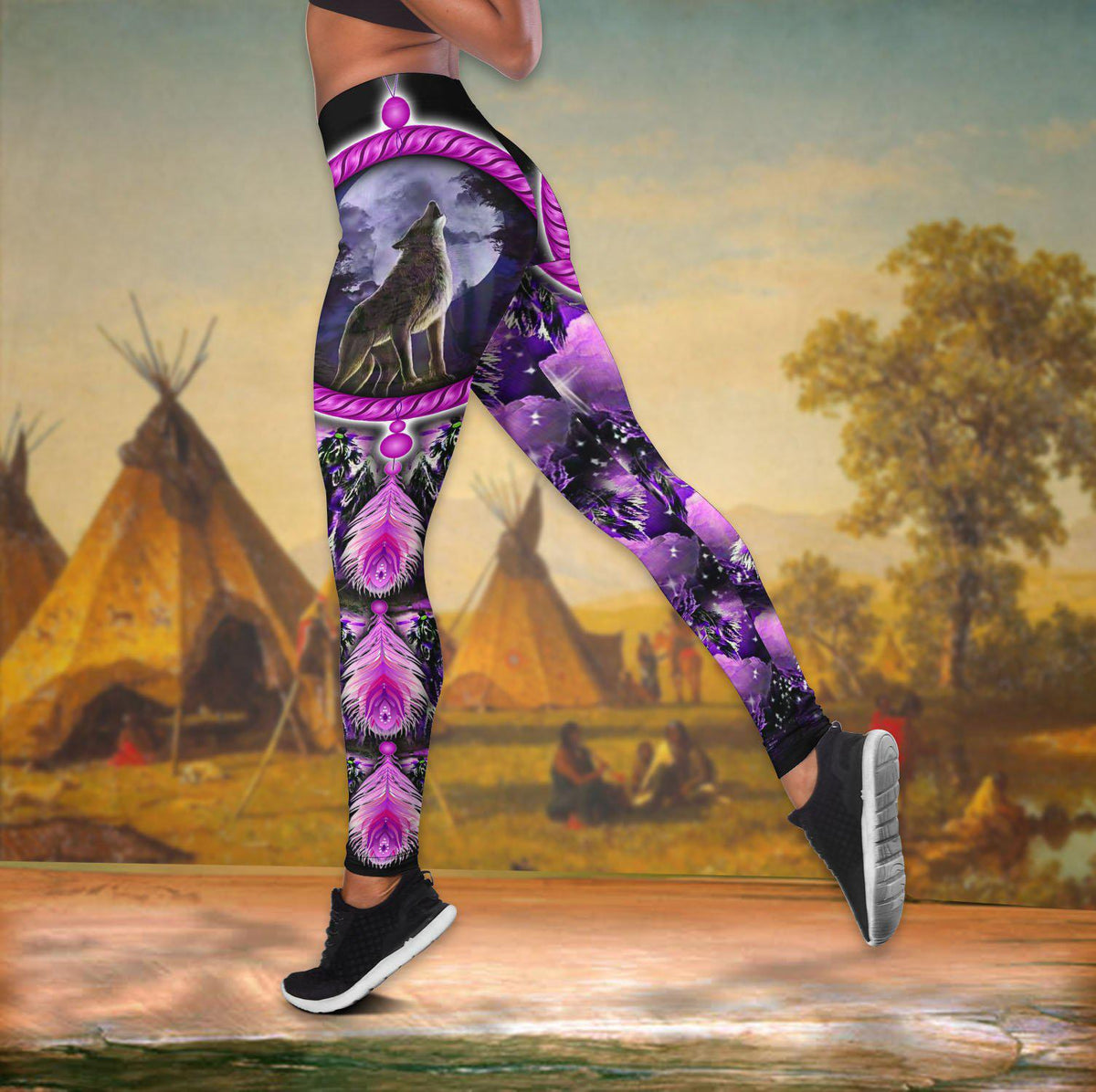 Native Peace Hollow Tank Top For Workout Sessions And Vacations