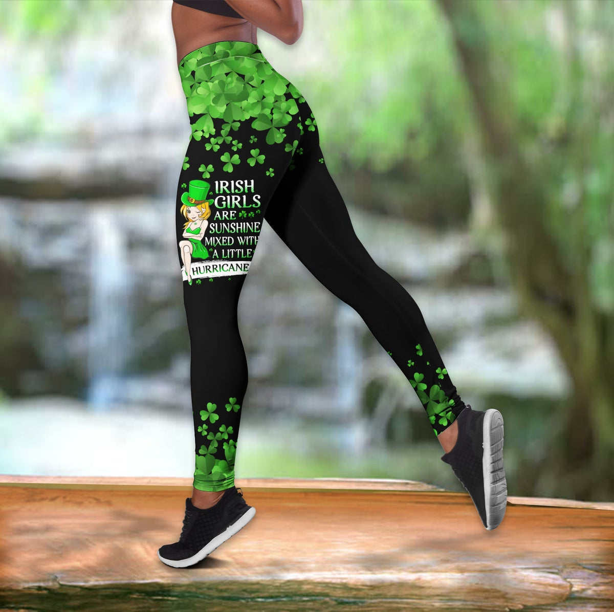 Irish Strength Hollow Tank Top For Active Lifestyles And Weekend Style