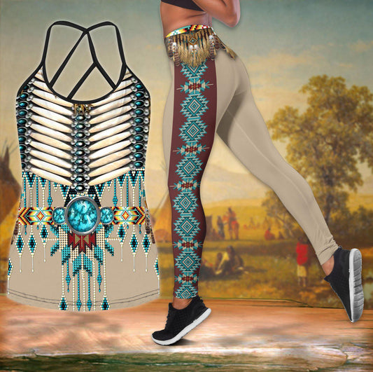 Native Peace Hollow Tank Top For Workout Classes And Relaxed Style