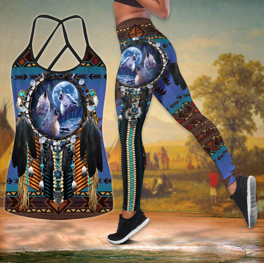 Native Peace Hollow Tank Top For Fitness Days And Summer Travel