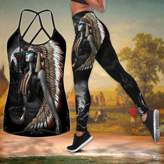 Native Peace Hollow Tank Top For Mindful Practice And Daily Style