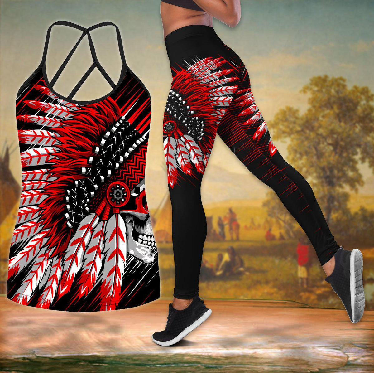 Native Peace Hollow Tank Top For Fitness Training And Travel