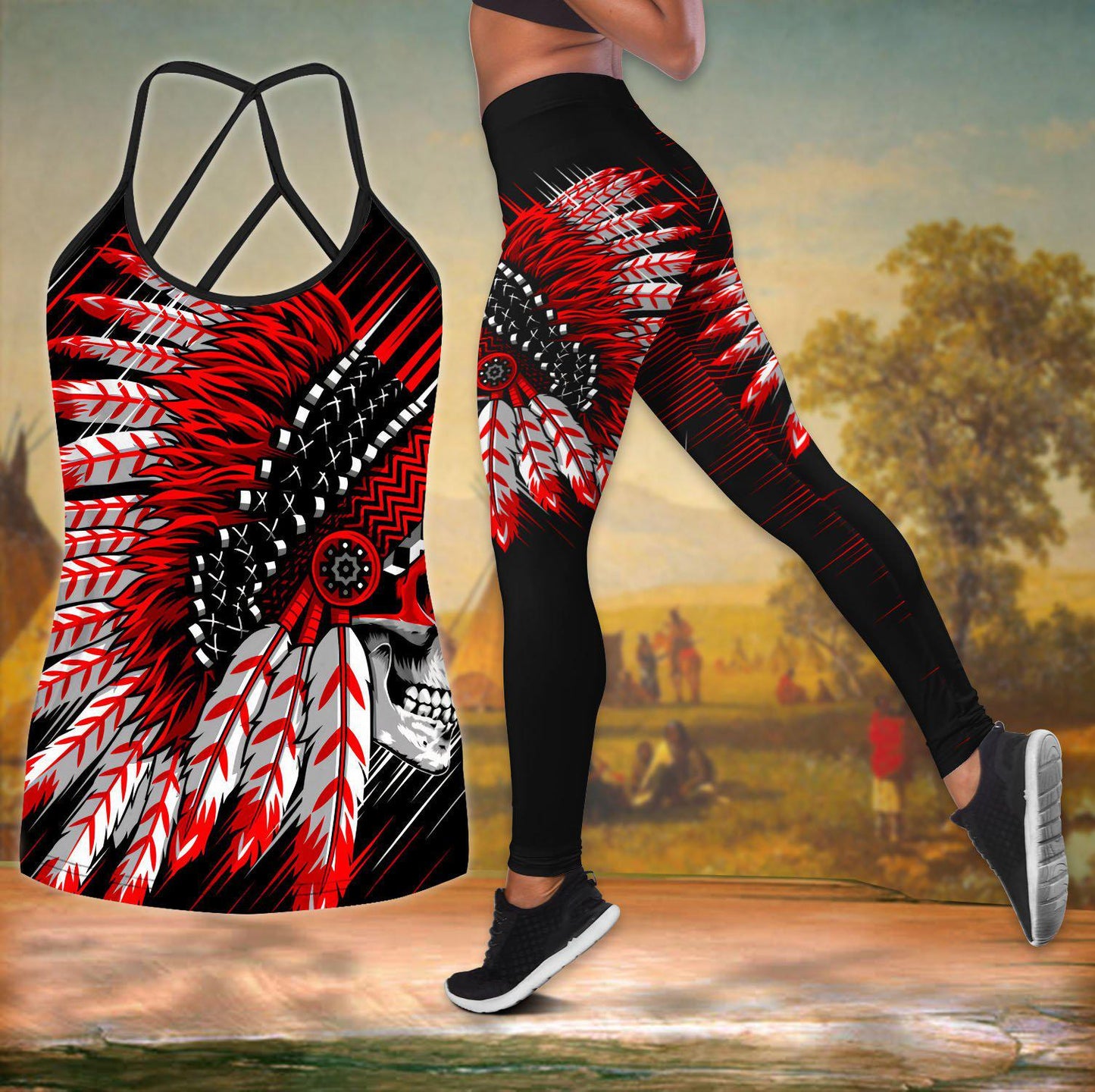 Native Peace Hollow Tank Top For Fitness Training And Travel