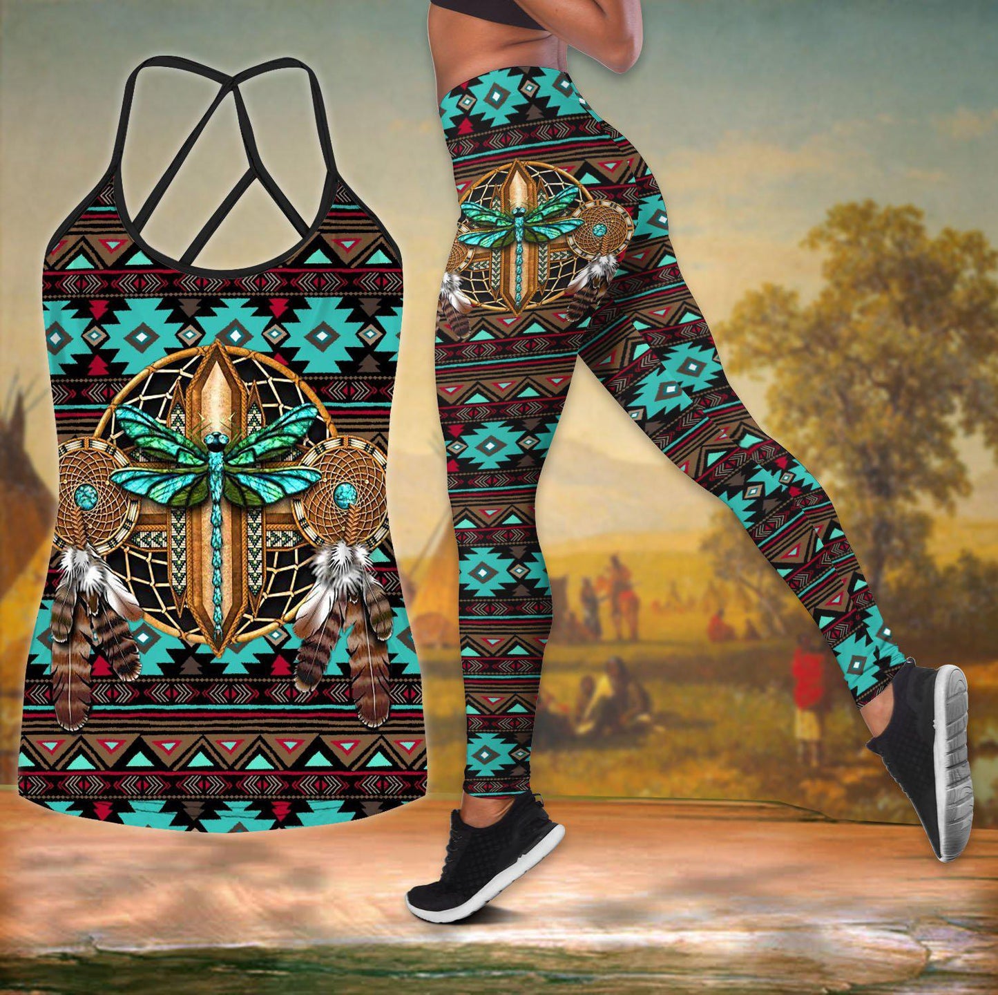 Native Peace Hollow Tank Top For Gym Sessions And Casual Outfits