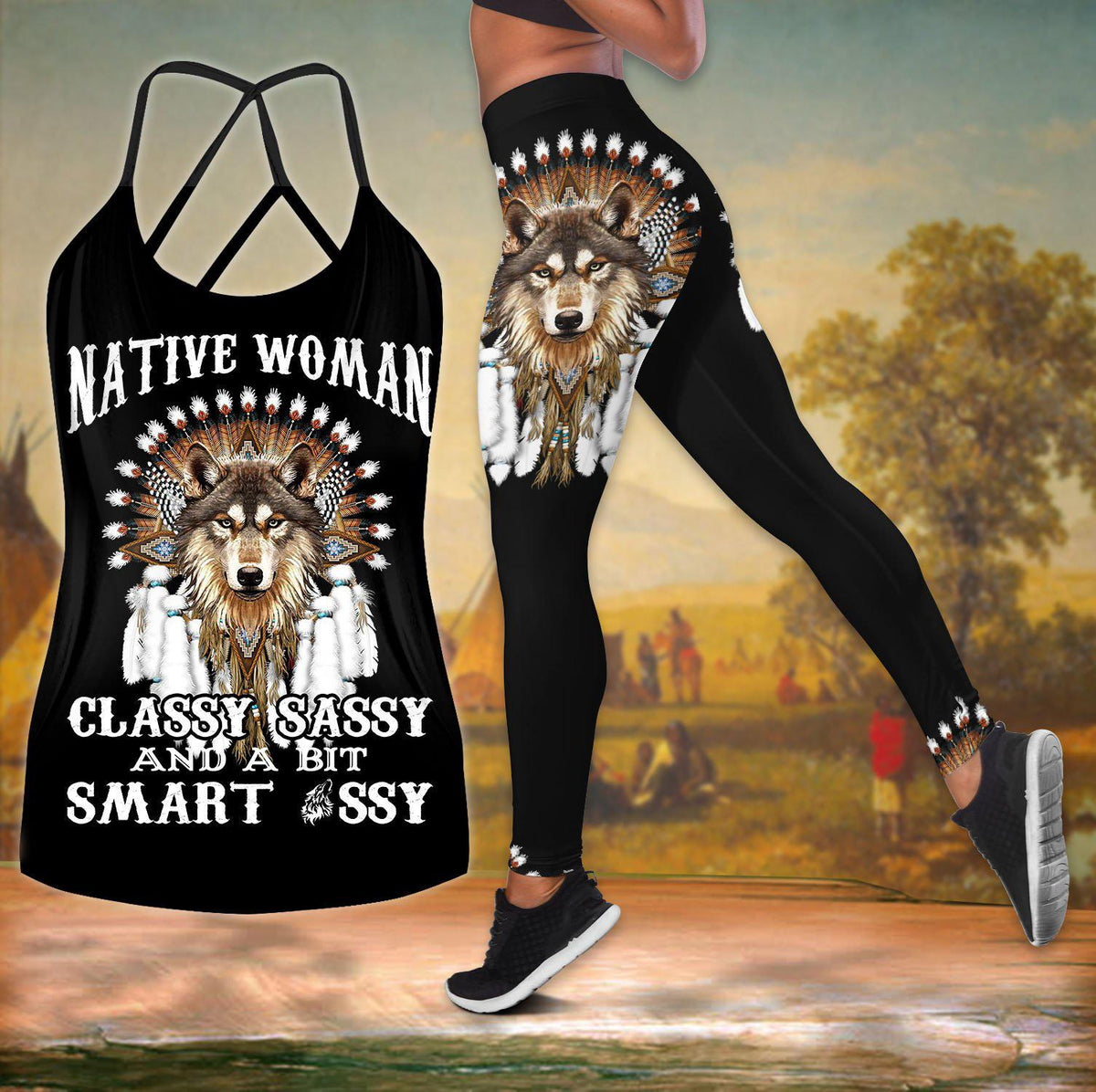 Native Woman Smart Classy Hollow Tank Top For Yoga Workouts And Casual Wear