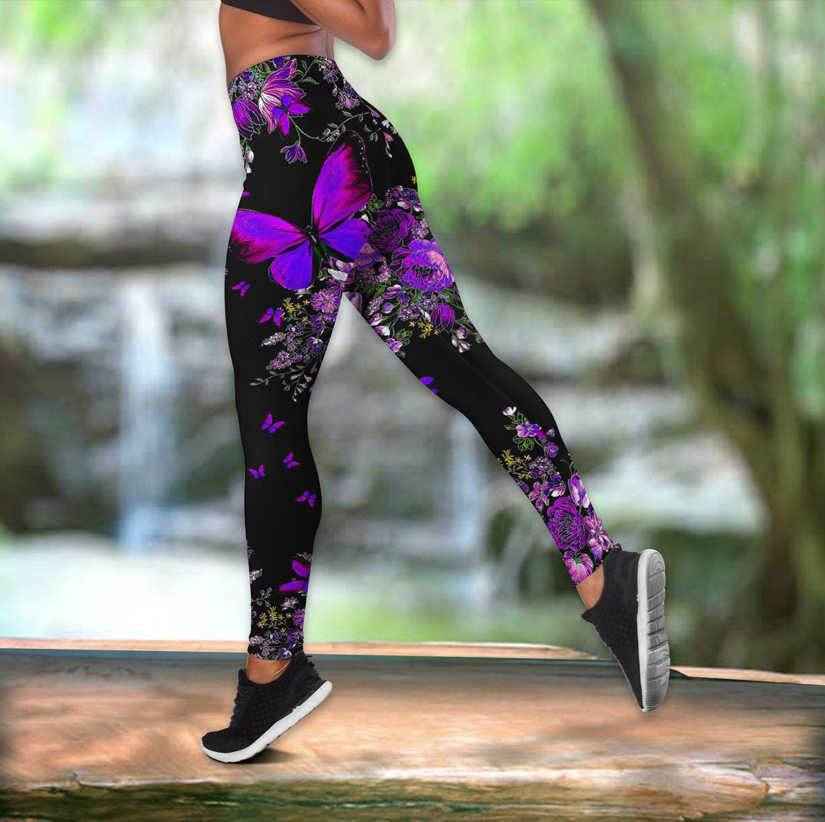 Butterfly Beautiful Everyday Hollow Tank Top For Active Days And Festival Wear