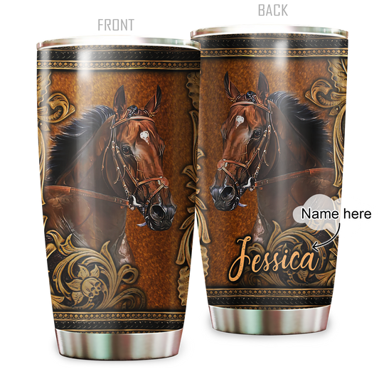 Horses Lend Us The Wings We Lack 20 Oz Tumbler For Coffee Travel And Daily Drinks