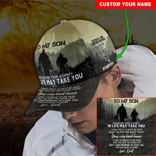 Hunting Deer Lover Custom Classic Cap For Relaxed Daily Style Vacations And Festival Wear
