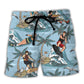 Coastal Water Skiing Beach Shorts For Coastal Adventures And Everyday Comfort