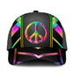 Hippie Tie Dye Pattern Classic Cap For Everyday Accessories Festivals And Relaxed Outings