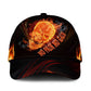 Skull On Fire Flame Classic Cap For Everyday Outfits Coastal Travel And Gift Giving