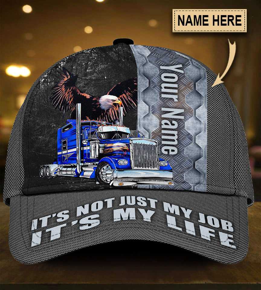 Custom Truck Life Personalized Name Classic Cap For Weekend Outings Holidays And Thoughtful Gifting