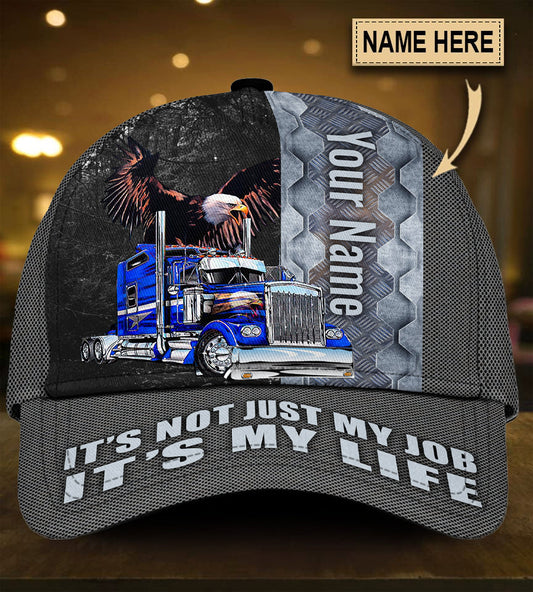 Custom Truck Life Personalized Name Classic Cap For Weekend Outings Holidays And Thoughtful Gifting