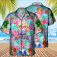 Skull And Ice Cream Hawaiian Shirt With All Over Print For Resort Getaways Summer Adventures And Casual Gifting