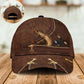 Fishing Leather Vintage Classic Cap For Everyday Accessories Festivals And Relaxed Outings