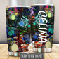 Drum Music Is My Soul Personalized 20 Oz Tumbler For Coffee Travel And Daily Drinks