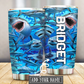 Shark Loves Ocean Personalized 20 Oz Tumbler For Coffee Travel And Daily Drinks