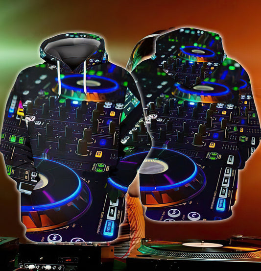 Modern DJ Hoodie For Festival Outfits Music Events And Relaxed Daily Style