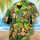 Monkey Hawaiian Shirt With Detailed Graphic For Beach Getaways Resort Outings And Thoughtful Gifting