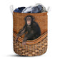 Monkey Rattan Texture Style Laundry Basket For Bathroom Bedroom Storage