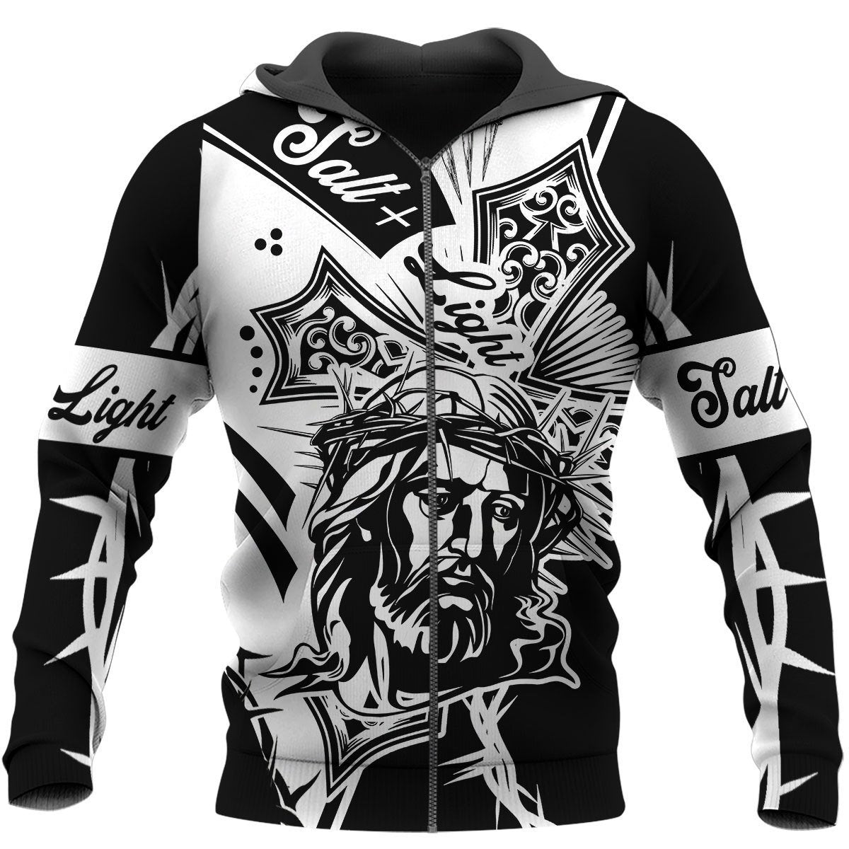 Detailed Faith Inspired Hoodie For Spiritual Gatherings Casual Outfits And Thoughtful Gifts