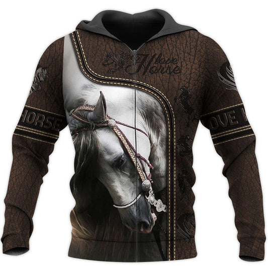 Love Horse Hoodie For Equestrian Inspired Outfits Travel And Seasonal Gifting