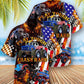 Truck Monster Fire Play Tough Crash Hawaiian Shirt For Warm Weather Adventures And Everyday Comfort