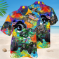 Colorful Monster Truck Hawaiian Shirt For Tropical Holidays, Outdoor Gatherings, And Everyday Comfort