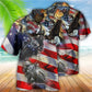 Motorcycle Independence Day Hawaiian Shirt Pattern View For Lightweight Everyday Style