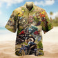 Motorcycle Is My Therapy Hawaiian Shirt For Tropical Holidays Resort Trips And Everyday Summer Style