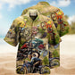 Motorcycle Is My Therapy Hawaiian Shirt For Tropical Holidays Resort Trips And Everyday Summer Style