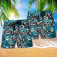 Motorcycle Ride Beach Shorts Print Detail For Thoughtful Gift Giving
