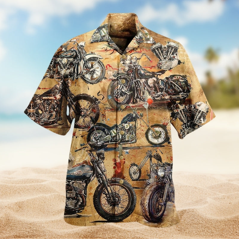 Beer Horse Racing Hawaiian Shirt Design View For Beach Days