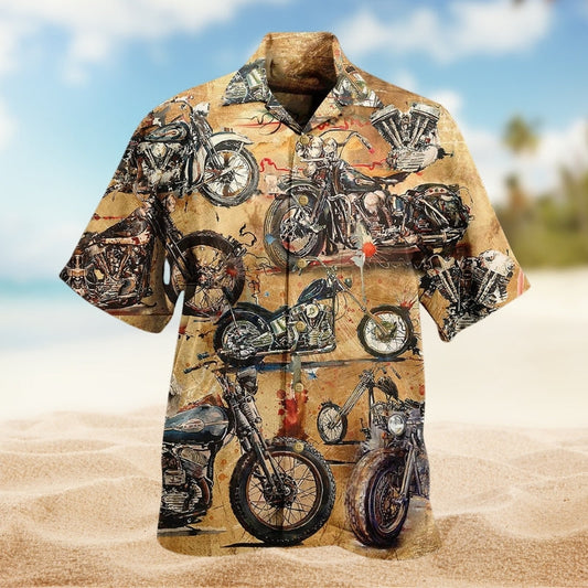 Beer Horse Racing Hawaiian Shirt Design View For Beach Days