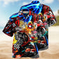 Motorcycle Ride Wind Hawaiian Shirt For Tropical Holidays, Outdoor Gatherings, And Everyday Comfort