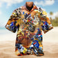 Motorcycle Shift Gear Hawaiian Shirt For Motorsport Events, Beach Travel, And Thoughtful Gift Giving